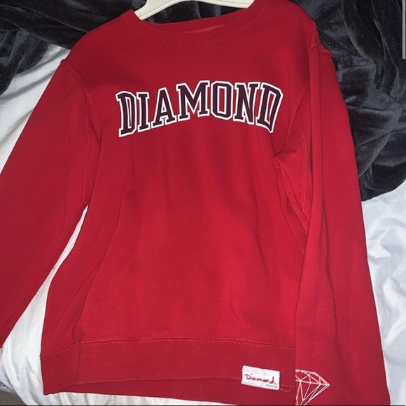 Diamond Red Crewneck - Picture 1 of 1